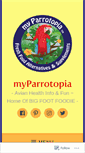 Mobile Screenshot of myparrotopia.com